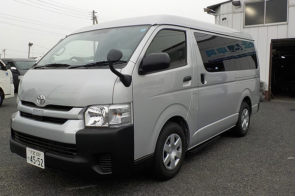 ワゴン車 1BOX レンタカー 10人乗り ハイエース(4552)