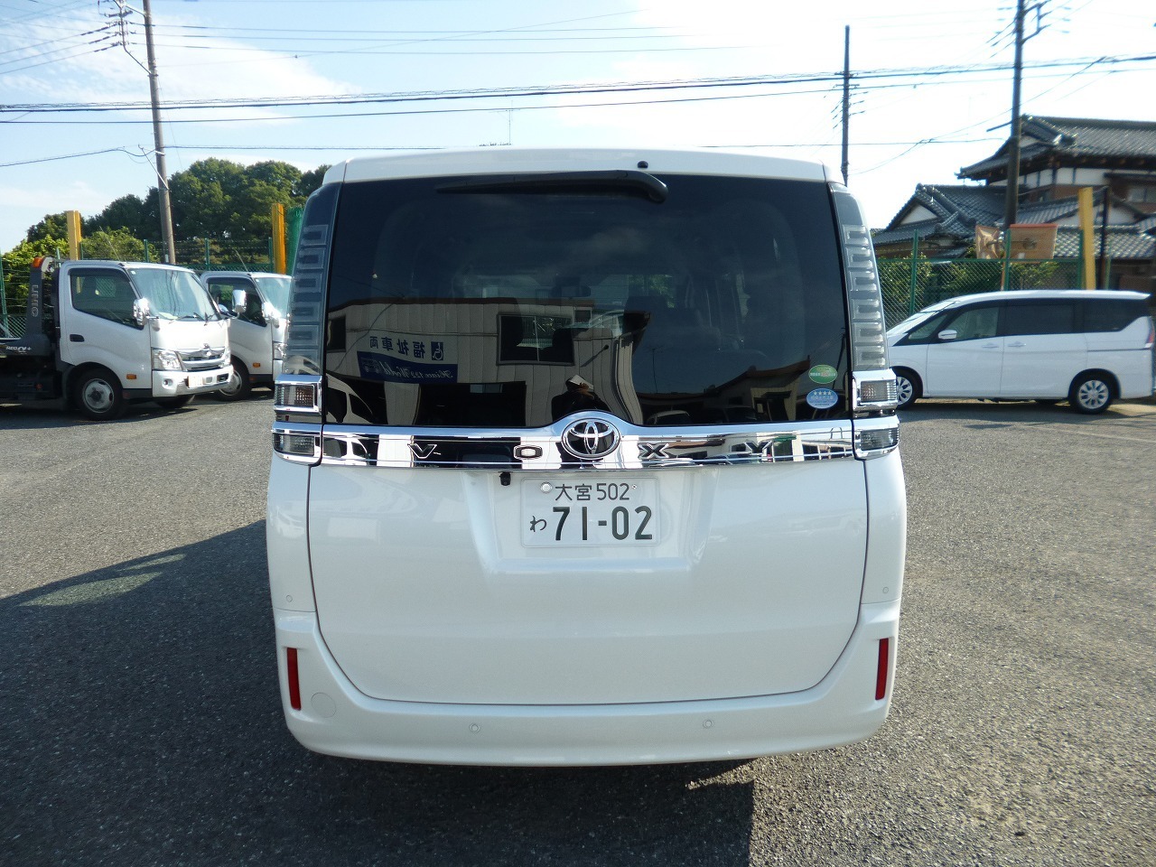 ワゴン車 1BOX レンタカー 8人乗り VOXY(2448)