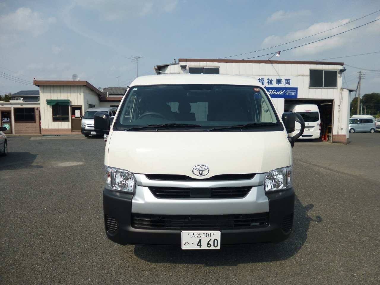 ワゴン車 1BOX レンタカー 10人乗り ハイエース(164)