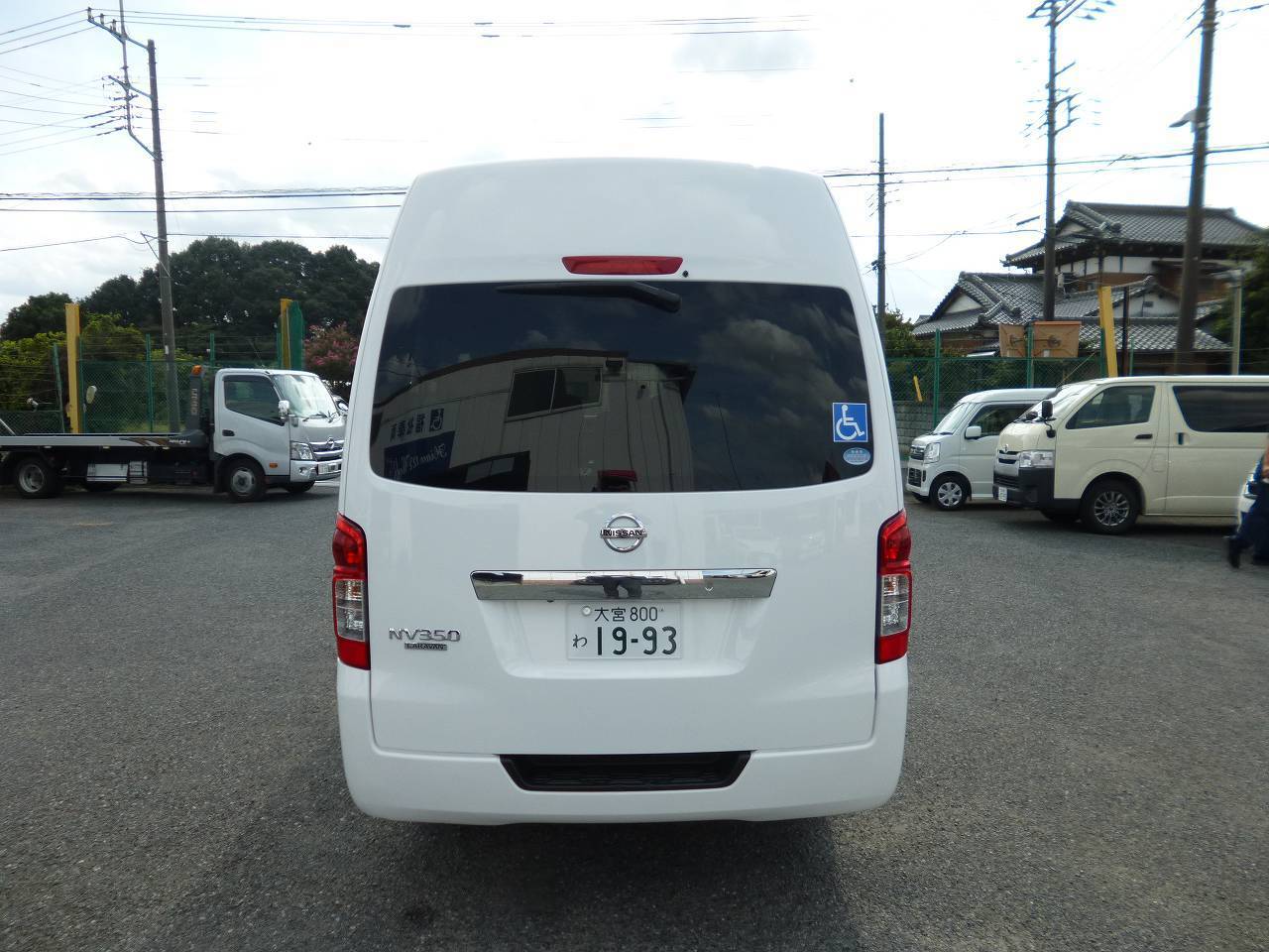 福祉車両　レンタカー　車椅子　リフト　キャラバン(1148)