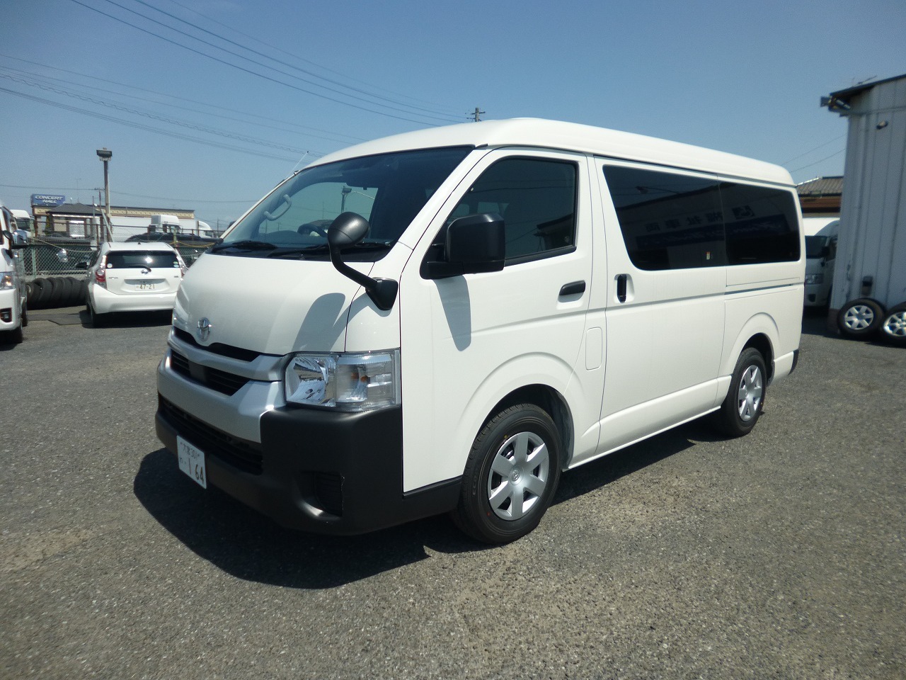 ワゴン車 1BOX レンタカー 10人乗り ハイエース(3073)