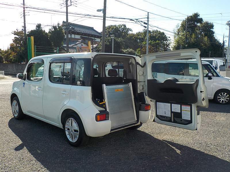 福祉車両 レンタカー 車椅子スロープ コンパクトカー キューブ(801)