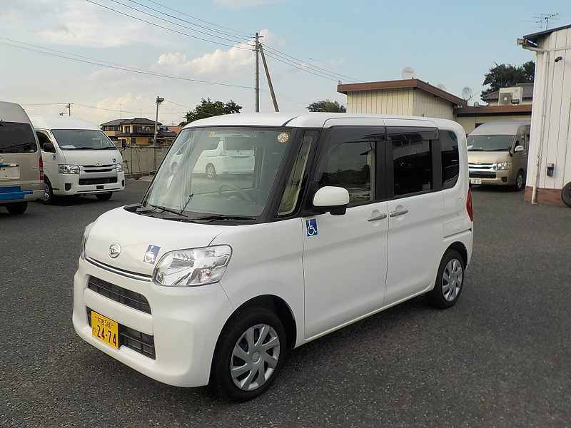 福祉車両 レンタカー 車椅子スロープ 軽自動車 タント(2474)