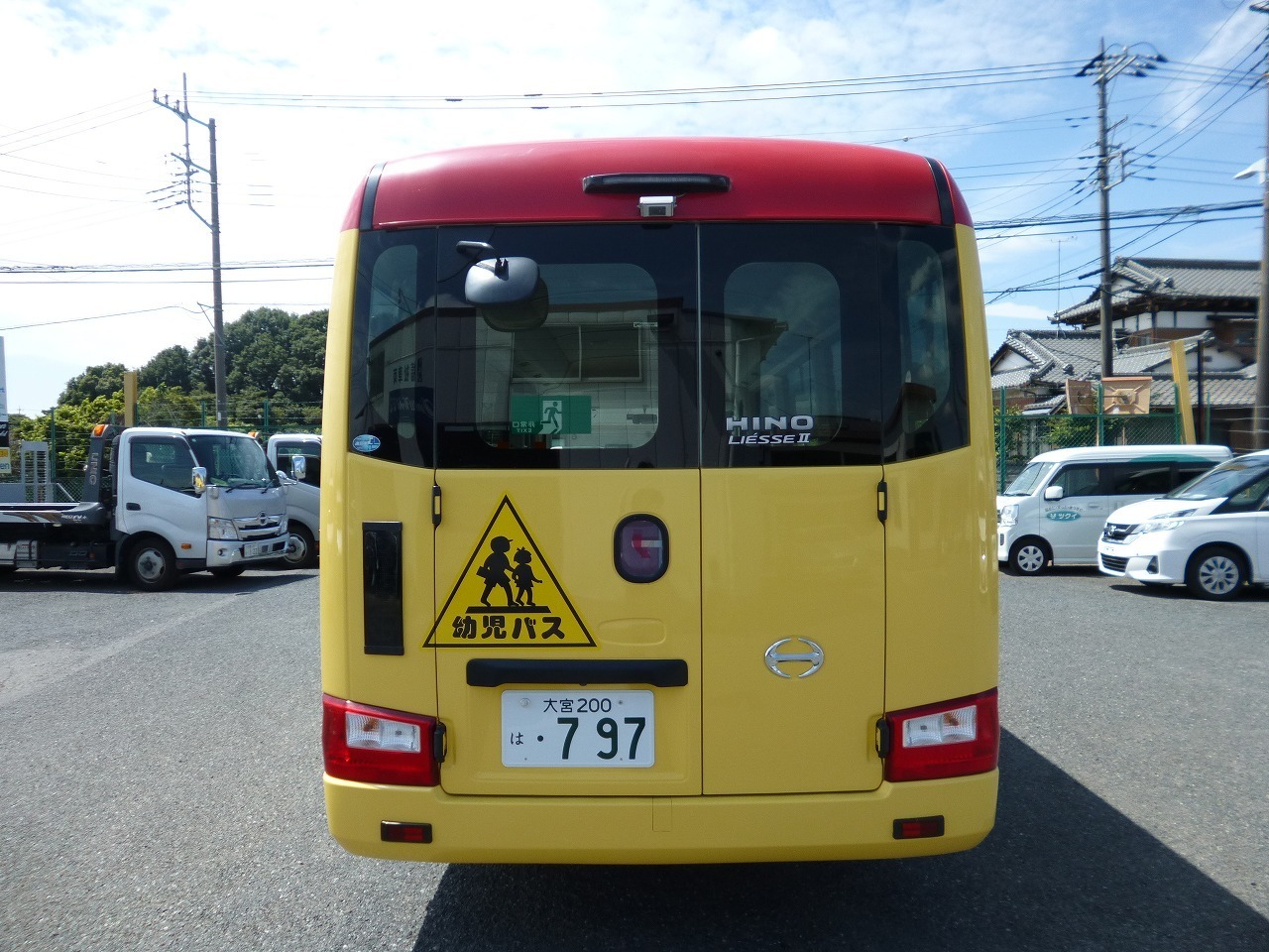 幼稚園バス・幼児バス レンタカー 51人乗り 大型免許必要 ローザ(385)