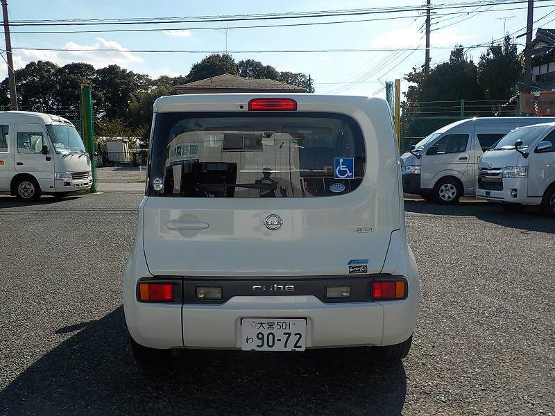 福祉車両 レンタカー 車椅子スロープ コンパクトカー キューブ(801)