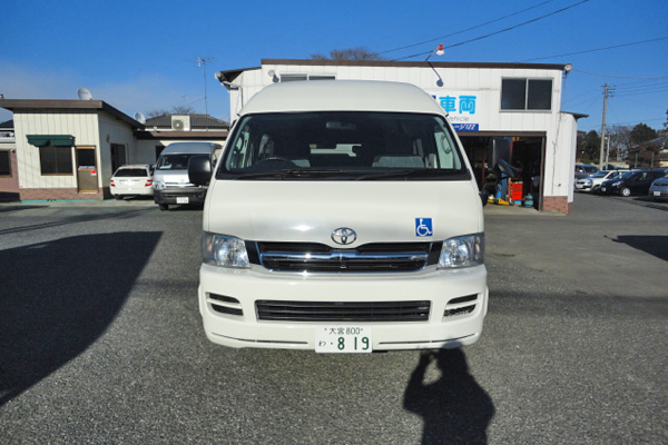 福祉車両　レンタカー　車椅子　リフト　ハイエース(819)