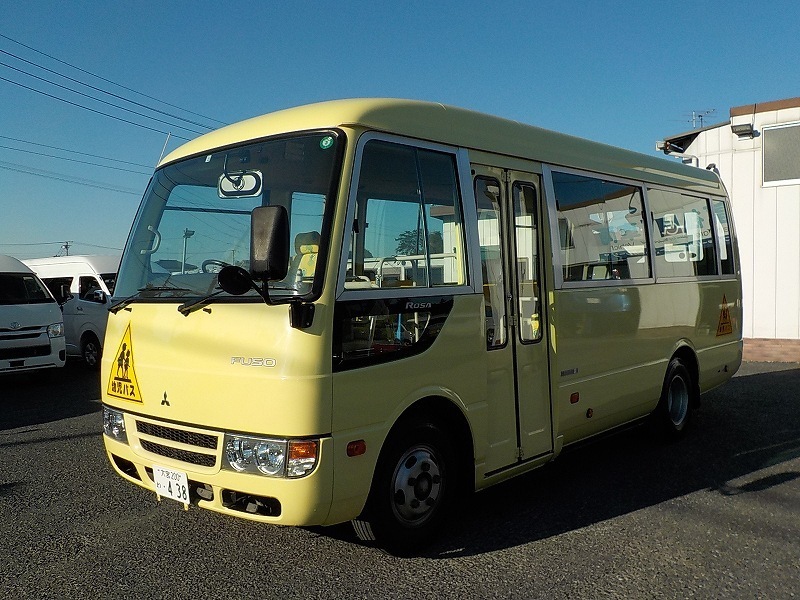 幼稚園バス・幼児バス レンタカー 39人乗り 大型免許 ローザ(350)