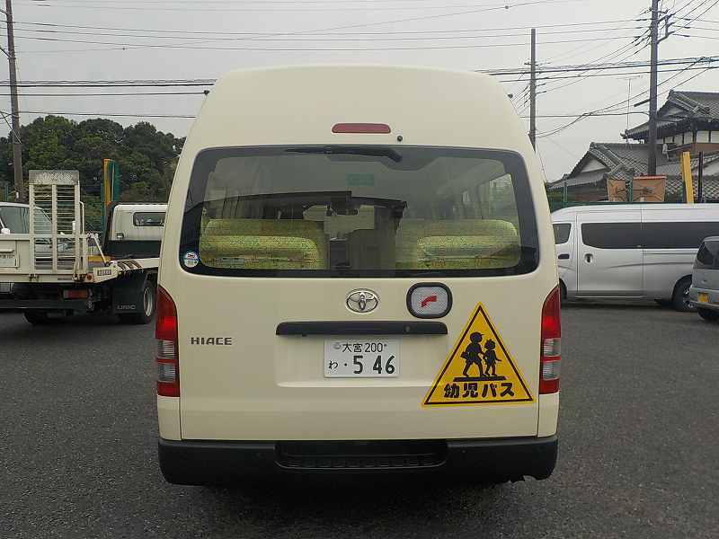 幼稚園バス・幼児バス レンタカー 中型 ハイエース(288)