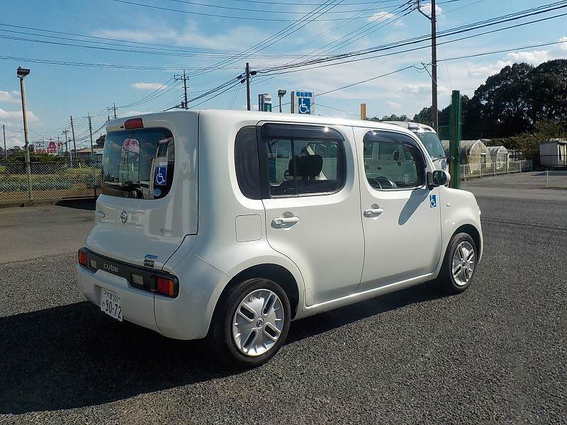 福祉車両 レンタカー 車椅子スロープ コンパクトカー キューブ(801)