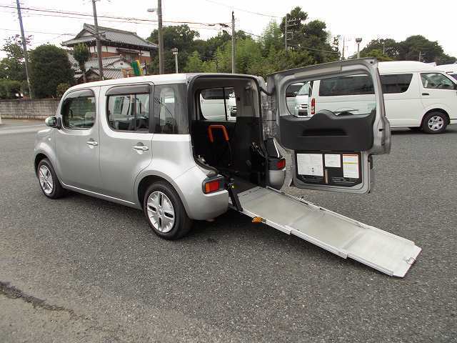 福祉車両 レンタカー 車椅子スロープ コンパクトカー キューブ(1190)