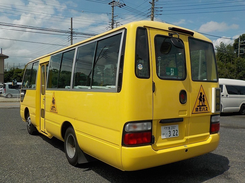 幼稚園バス・幼児バス レンタカー 39人乗り 大型免許必要 コースター(322)